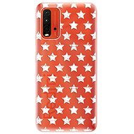iSaprio Stars Pattern - White for Xiaomi Redmi 9T - Phone Cover