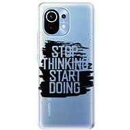 iSaprio Start Doing - Black for Xiaomi Mi 11 - Phone Cover