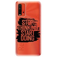 iSaprio Start Doing - Black for Xiaomi Redmi 9T - Phone Cover