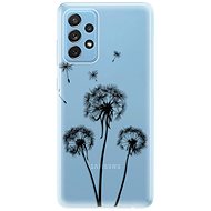 iSaprio Three Dandelions - Black for Samsung Galaxy A72 - Phone Cover