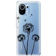 iSaprio Three Dandelions - Black for Xiaomi Mi 11 - Phone Cover
