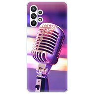 iSaprio Vintage Microphone for Samsung Galaxy A32 LTE - Phone Cover
