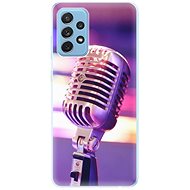 iSaprio Vintage Microphone for Samsung Galaxy A72 - Phone Cover