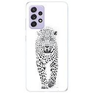 iSaprio White Jaguar for Samsung Galaxy A52 - Phone Cover