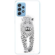 iSaprio White Jaguar for Samsung Galaxy A72 - Phone Cover