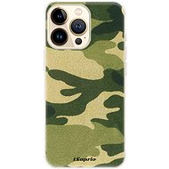 iSaprio Green Camuflage 01 for iPhone 13 Pro Max - Phone Cover