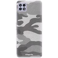 iSaprio Gray Camuflage 02 for Samsung Galaxy A22 5G - Phone Cover