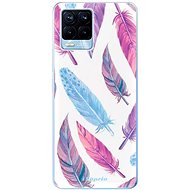 iSaprio Feather Pattern 10 for Realme 8 / 8 Pro - Phone Cover