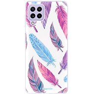 iSaprio Feather Pattern 10 for Samsung Galaxy A22 - Phone Cover
