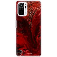 iSaprio RedMarble 17 for Xiaomi Redmi Note 10 / Note 10S - Phone Cover
