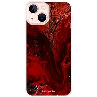 iSaprio RedMarble 17 for iPhone 13 mini - Phone Cover