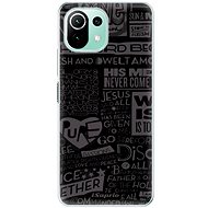 iSaprio Text 01 for Xiaomi Mi 11 Lite - Phone Cover