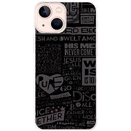 iSaprio Text 01 for iPhone 13 mini - Phone Cover