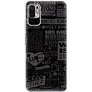 iSaprio Text 01 for Xiaomi Redmi Note 10 5G - Phone Cover