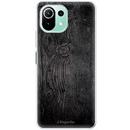 iSaprio Black Wood 13 for Xiaomi Mi 11 Lite - Phone Cover