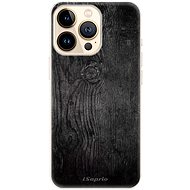 iSaprio Black Wood 13 for iPhone 13 Pro - Phone Cover