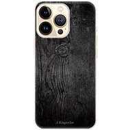 iSaprio Black Wood 13 for iPhone 13 Pro Max - Phone Cover