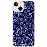 iSaprio Blue Leaves 05 for iPhone 13 mini - Phone Cover