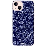 iSaprio Blue Leaves 05 for iPhone 13 - Phone Cover