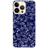 iSaprio Blue Leaves 05 for iPhone 13 Pro - Phone Cover