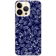 iSaprio Blue Leaves 05 for iPhone 13 Pro Max - Phone Cover
