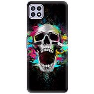 iSaprio Skull in Colours for Samsung Galaxy A22 5G - Phone Cover