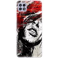 iSaprio Sketch Face for Samsung Galaxy A22 5G - Phone Cover