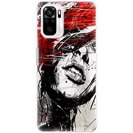 iSaprio Sketch Face for Xiaomi Redmi Note 10 / Note 10S - Phone Cover