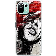 iSaprio Sketch Face for Xiaomi Mi 11 Lite - Phone Cover