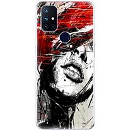 iSaprio Sketch Face for OnePlus Nord N10 5G - Phone Cover
