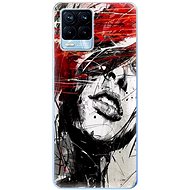 iSaprio Sketch Face for Realme 8 / 8 Pro - Phone Cover