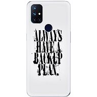 iSaprio Backup Plan for OnePlus Nord N10 5G - Phone Cover