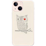 iSaprio I Love You 01 for iPhone 13 mini - Phone Cover