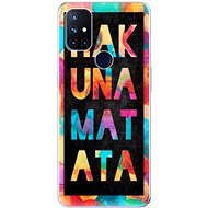 iSaprio Hakuna Matata 01 for OnePlus Nord N10 5G - Phone Cover
