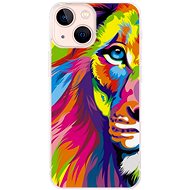 iSaprio Rainbow Lion for iPhone 13 mini - Phone Cover