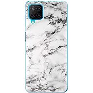 iSaprio White Marble 01 for Samsung Galaxy M12 - Phone Cover