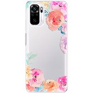 iSaprio Flower Brush for Xiaomi Redmi Note 10 / Note 10S - Phone Cover