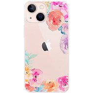 iSaprio Flower Brush for iPhone 13 mini - Phone Cover
