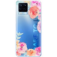 iSaprio Flower Brush for Realme 8 / 8 Pro - Phone Cover