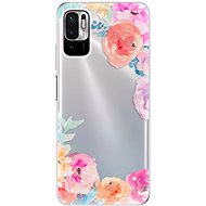iSaprio Flower Brush for Xiaomi Redmi Note 10 5G - Phone Cover