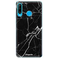 iSaprio Black Marble for Huawei P30 Lite - Phone Cover