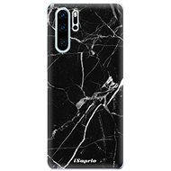 iSaprio Black Marble for Huawei P30 Pro - Phone Cover