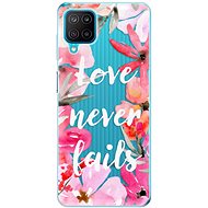 iSaprio Love Never Fails for Samsung Galaxy M12 - Phone Cover