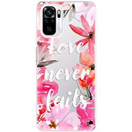 iSaprio Love Never Fails for Xiaomi Redmi Note 10 / Note 10S - Phone Cover