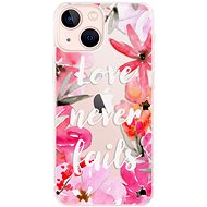 iSaprio Love Never Fails for iPhone 13 mini - Phone Cover