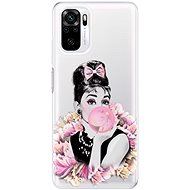 iSaprio Pink Bubble for Xiaomi Redmi Note 10 / Note 10S - Phone Cover