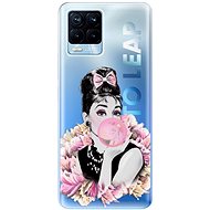 iSaprio Pink Bubble for Realme 8 / 8 Pro - Phone Cover
