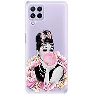 iSaprio Pink Bubble for Samsung Galaxy A22 - Phone Cover