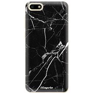 iSaprio Black Marble for Huawei Y5 2018 - Phone Cover