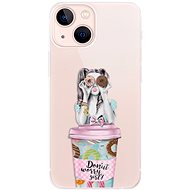 iSaprio Donut Worry for iPhone 13 mini - Phone Cover